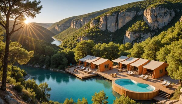 6 raisons de découvrir un camping 5 étoiles près des gorges de l'ardèche