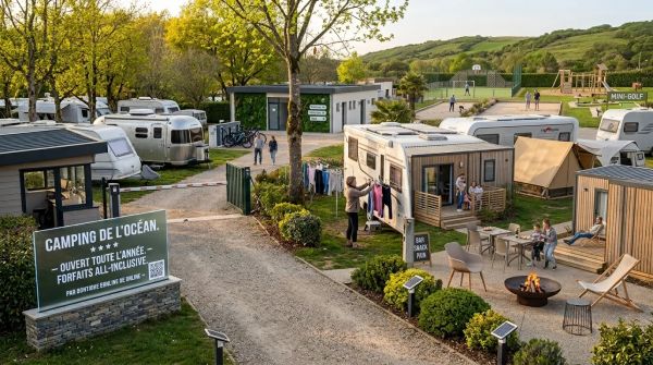 Des campings pas cher ouverts toute l'année en France