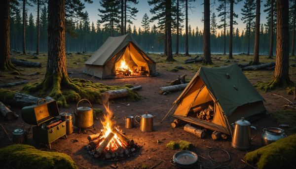 Comment déconnecter dans un camping en pleine nature sauvage ?