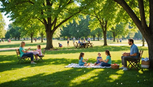 L ambiance conviviale rassure les parents tout l été ici
