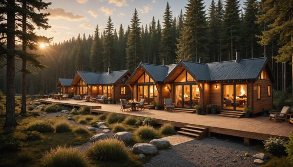 Les lodges tout confort redéfinissent l hôtellerie de plein air