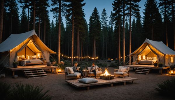 Pourquoi le glamping séduit les amateurs de séjours chics