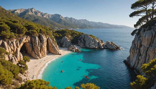 Quelles activités nature faire entre mer et montagne en corse