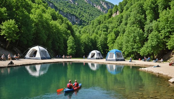 Les meilleures activités à faire au camping des gorges de l'aveyron