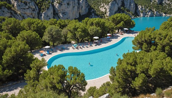 Top 5 des campings avec piscine dans les gorges du verdon