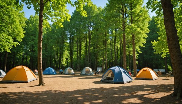 Les meilleurs campings en France selon leur localisation géographique