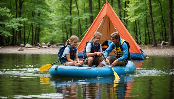 Animations aquatiques à vias : des activités pour toute la famille en camping