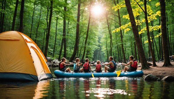 Activités familiales en camping : découvrez les animations aquatiques à vias