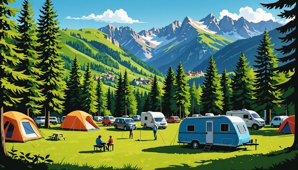 Pourquoi choisir un camping pour découvrir megève ?