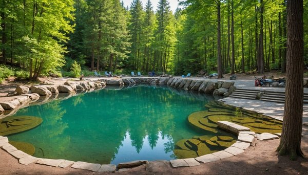 Decouvrir les bienfaits d'une piscine naturelle en camping